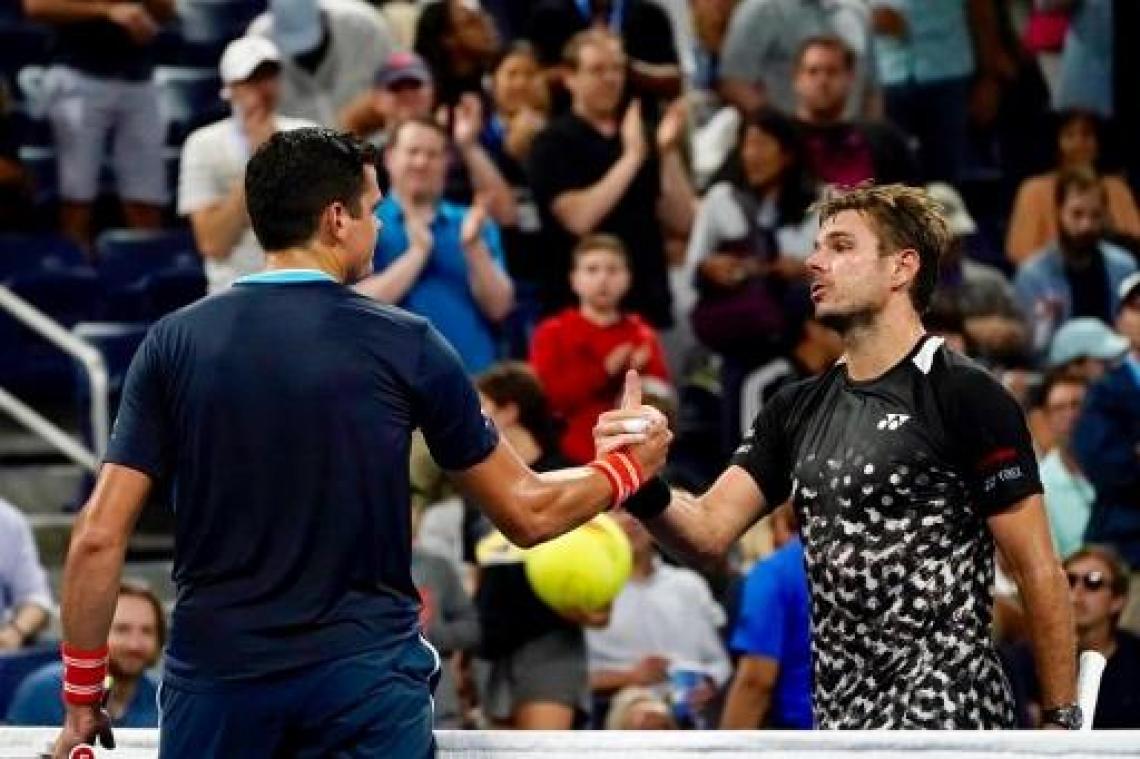 US Open - Derde ronde is het eindstation voor Wawrinka