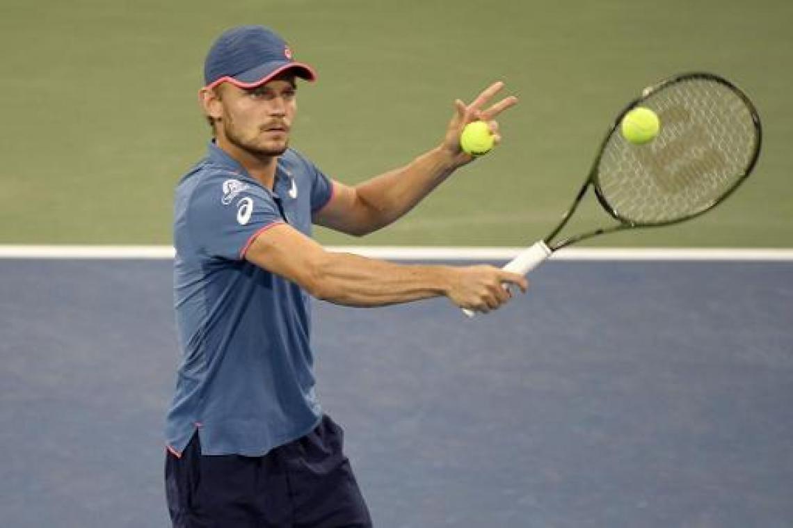 US Open - Goffin door naar achtste finales