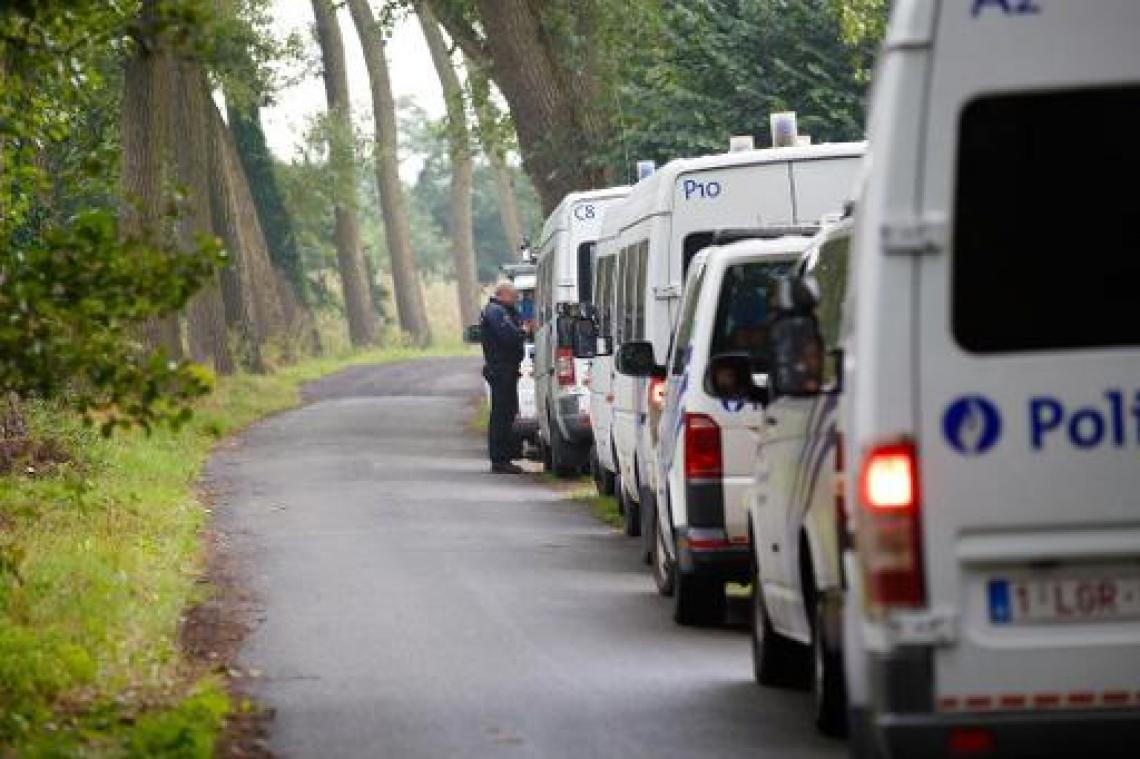 Snelwegparking Jabbeke eerste nacht afgesloten