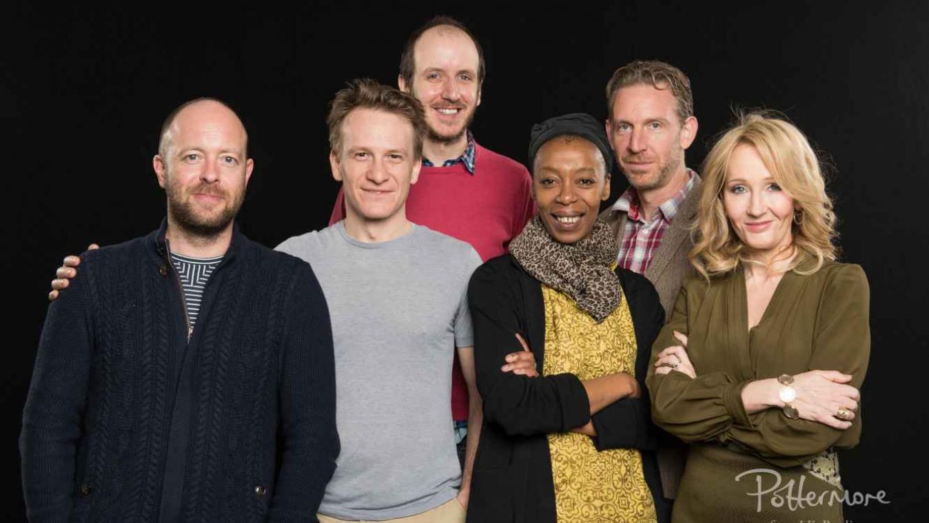 Cast van Harry Potter-toneel repeteert voor het eerst