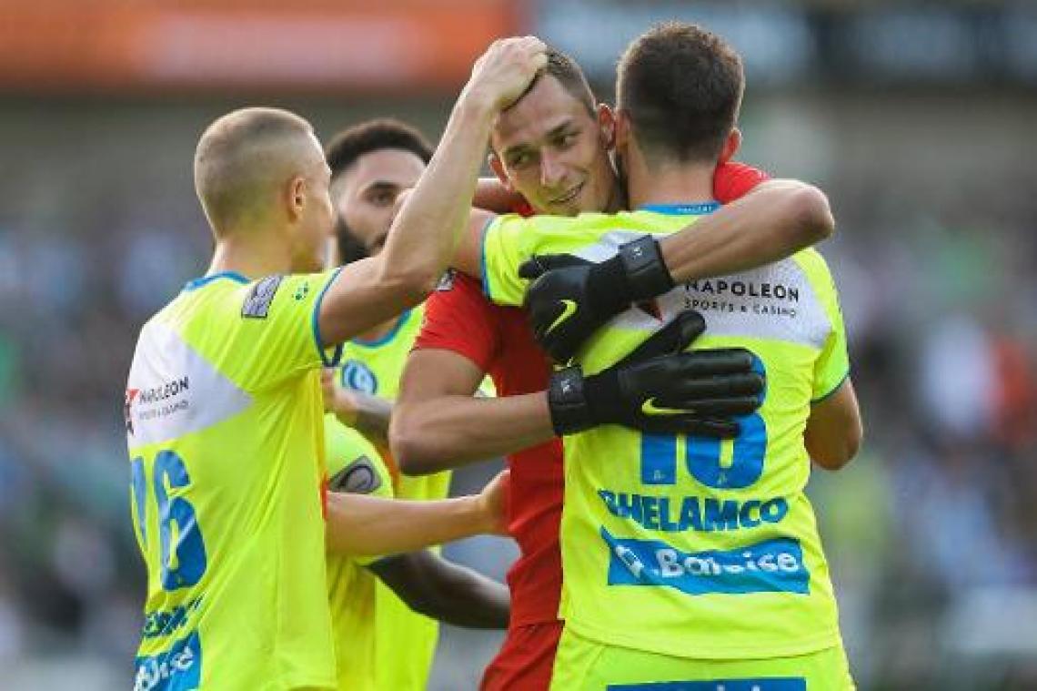 Jupiler Pro League - AA Gent komt op gelijke hoogte met Genk en Anderlecht na winst op Cercle