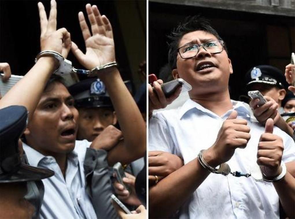 Britse regering en VN vragen onmiddellijke vrijlating Reuters-journalisten in Myanmar