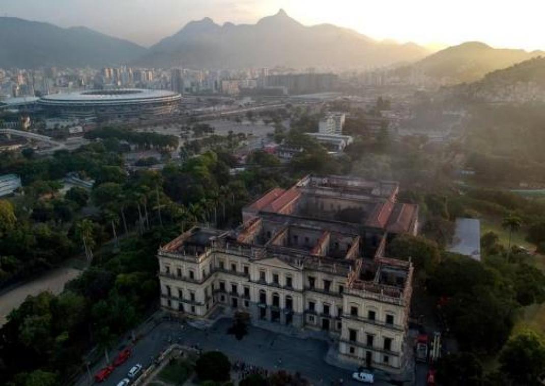 Brand in Nationaal Museum van Brazilië: collectie bijna volledig verwoest