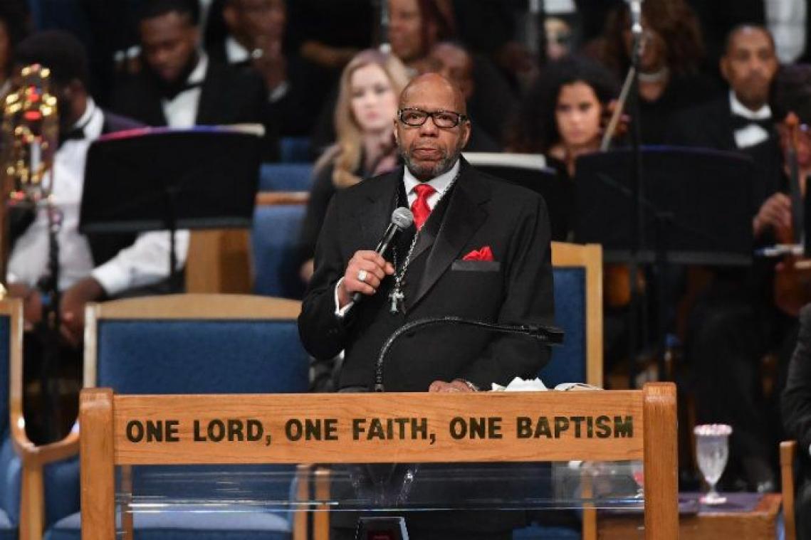 Familie Aretha Franklin is niet tevreden over grafrede van pastoor Jasper Williams Jr.