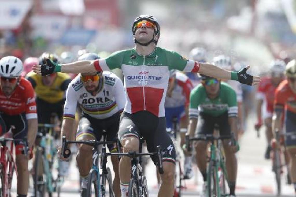 Elia Viviani sprint naar tweede ritzege
