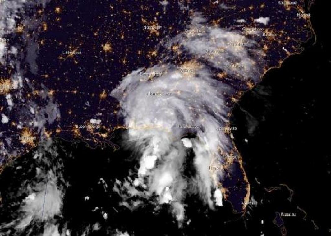 Kind gedood bij doortocht tropische storm Gordon aan Amerikaanse zuidkust