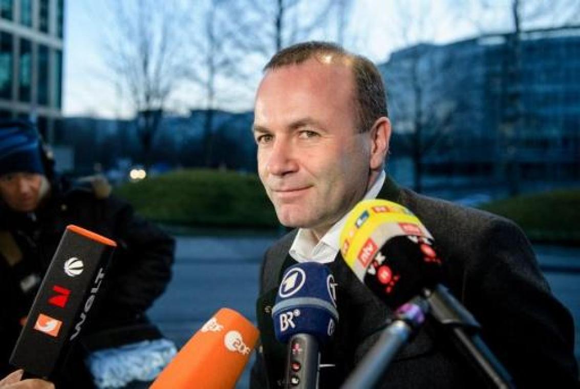 Manfred Weber is kandidaat om Europese Commissie te leiden