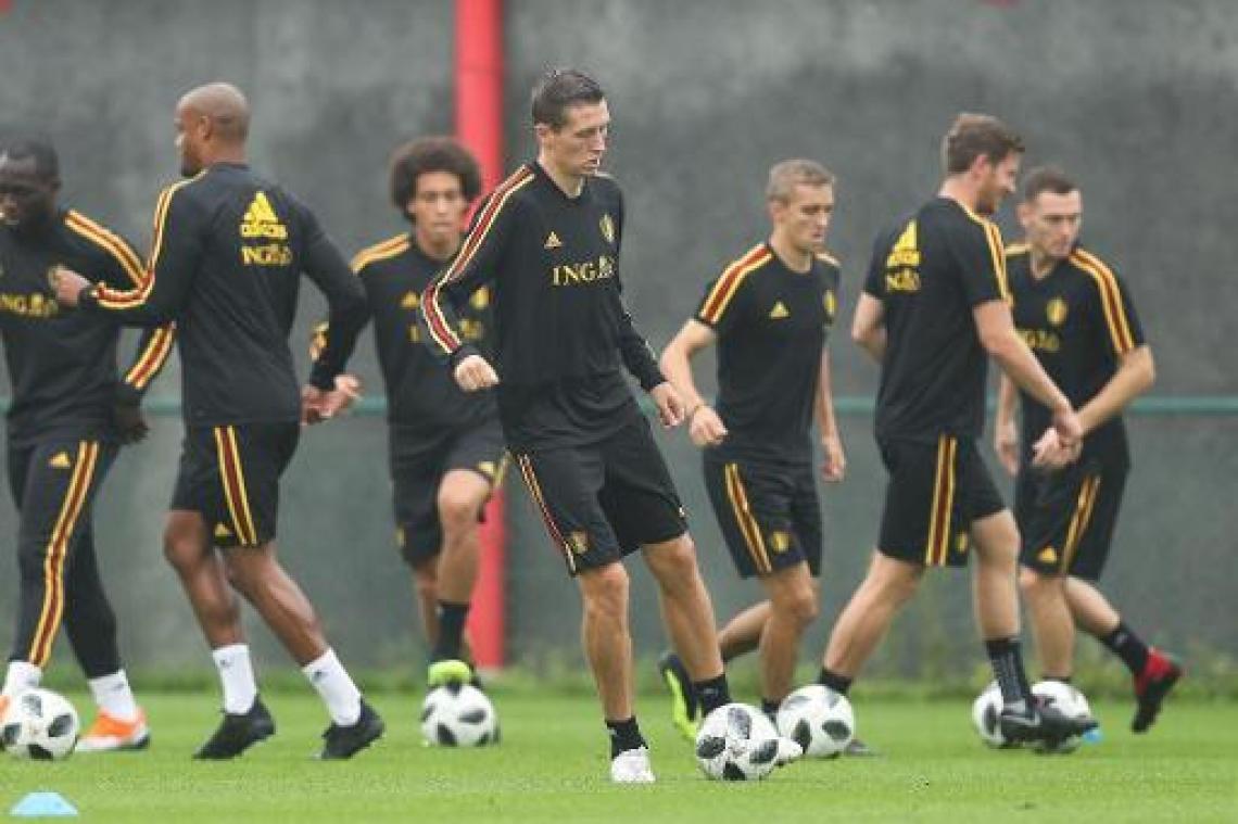 Zes Rode Duivels, onder wie Eden Hazard, ontbreken op training