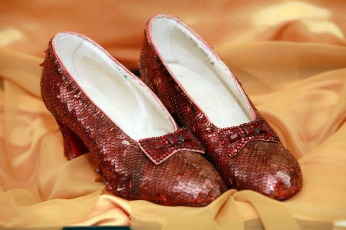 Iconische muiltjes uit 'The Wizard of Oz' zijn weer terecht