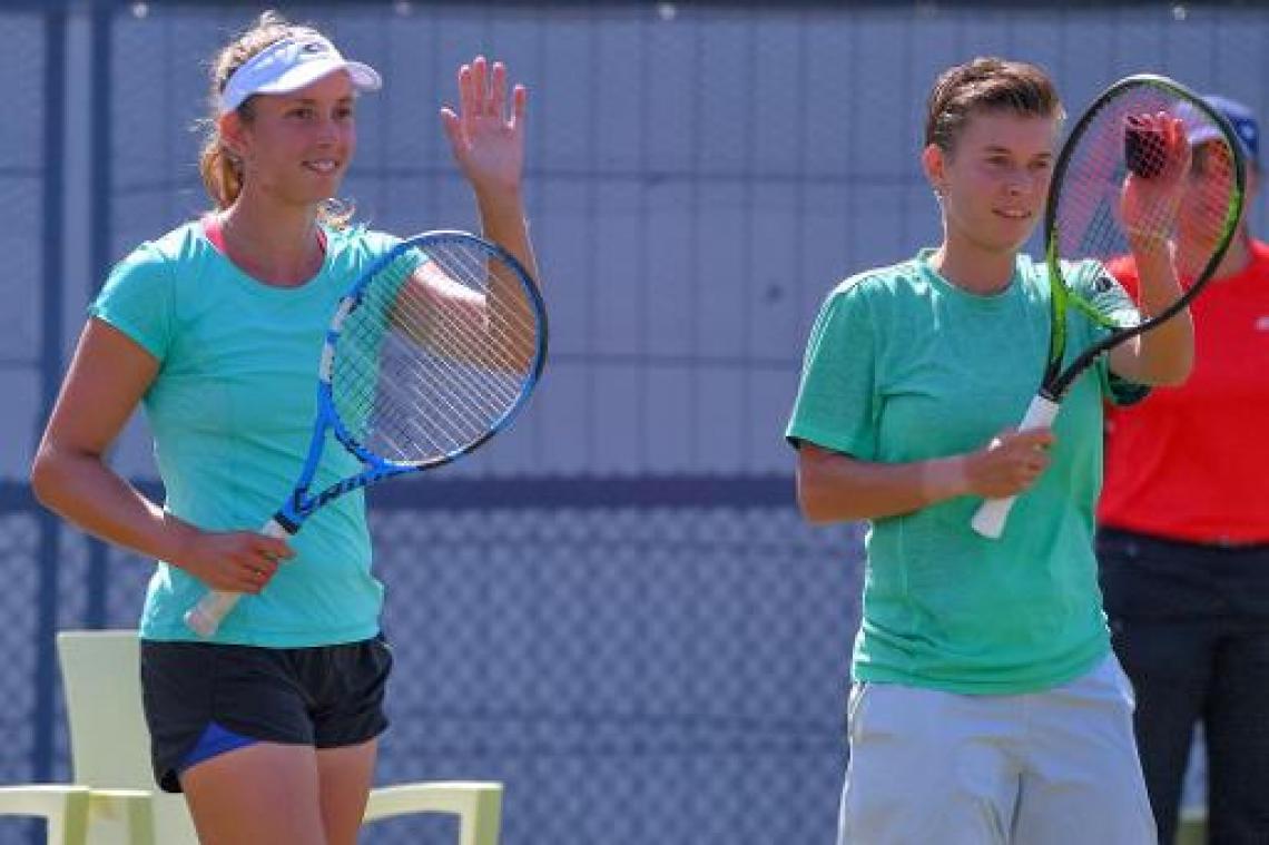 US Open - Elise Mertens sneuvelt met Nederlandse Schuurs in kwartfinales dubbelspel