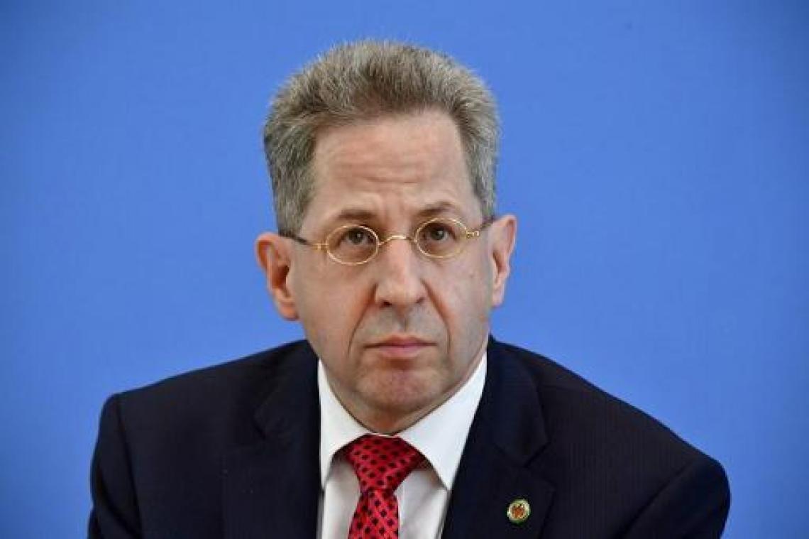Hoofd inlichtingendienst uit twijfel over 'klopjachten op buitenlanders' in Chemnitz