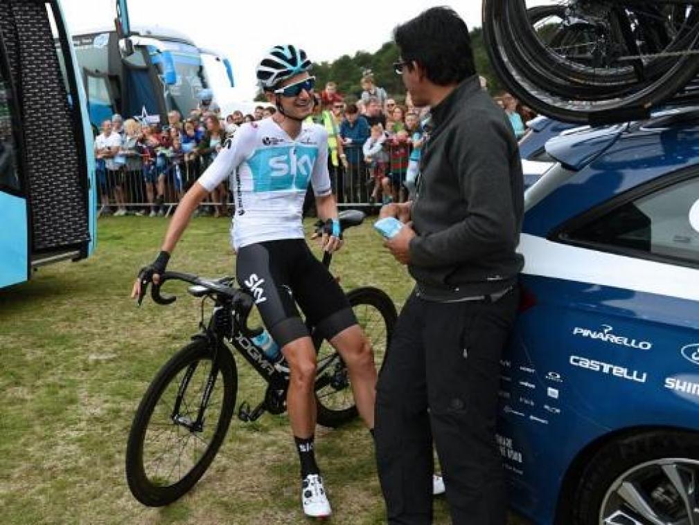 Ronde van Groot-Brittannië: dagzege voor Poels, Alaphilippe is nieuwe leider