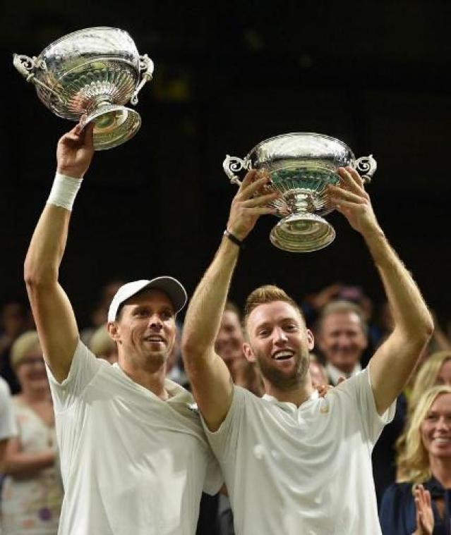 US Open - Mike Bryan en Jack Sock pakken de zege in het dubbelspel