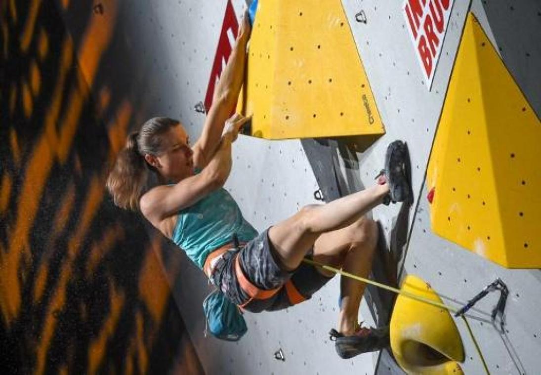 WK muurklimmen - Anak Verhoeven wordt zesde in leadcompetitie