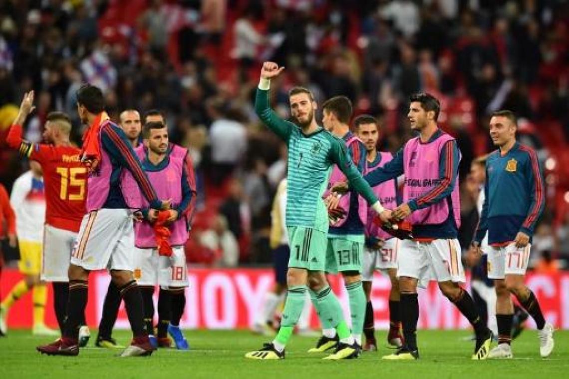 UEFA Nations League - Spanje wint bij debuut Luis Enrique van Engeland