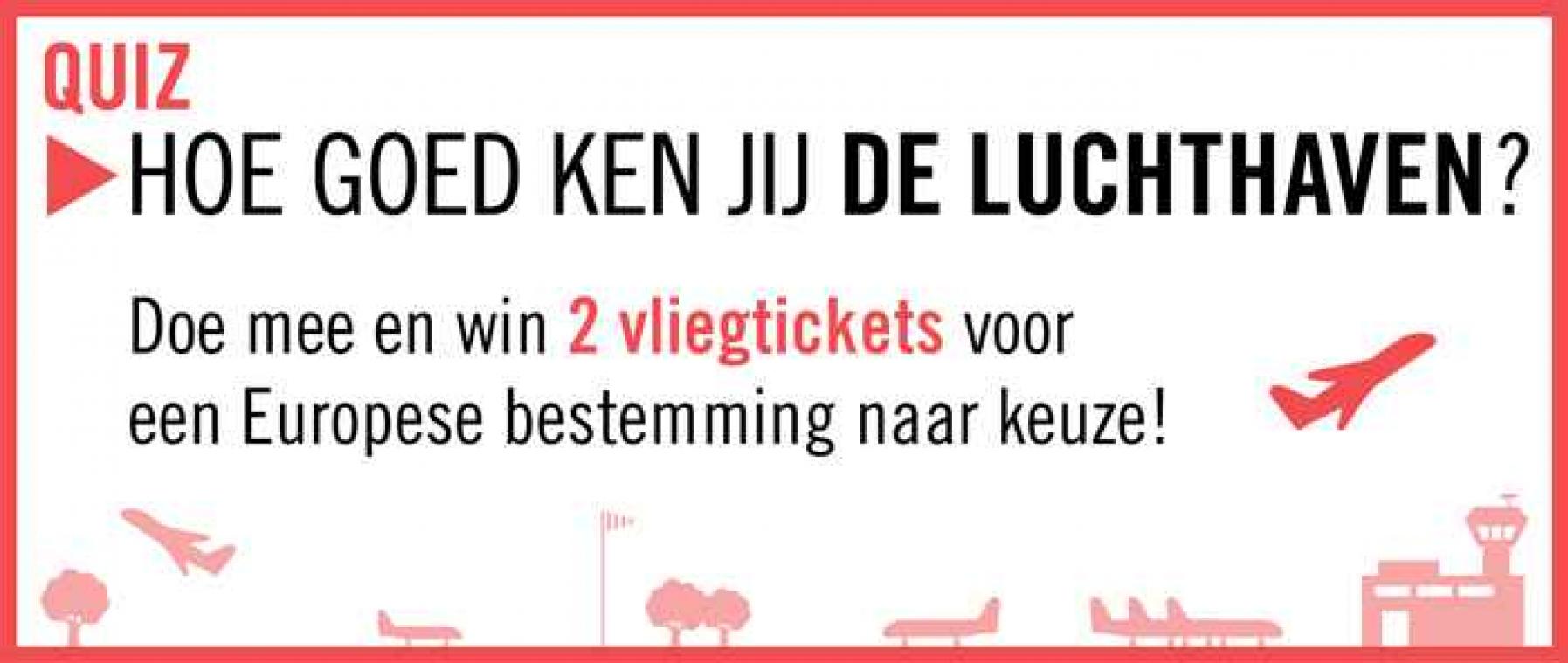 Quiz mee en win vliegtickets!