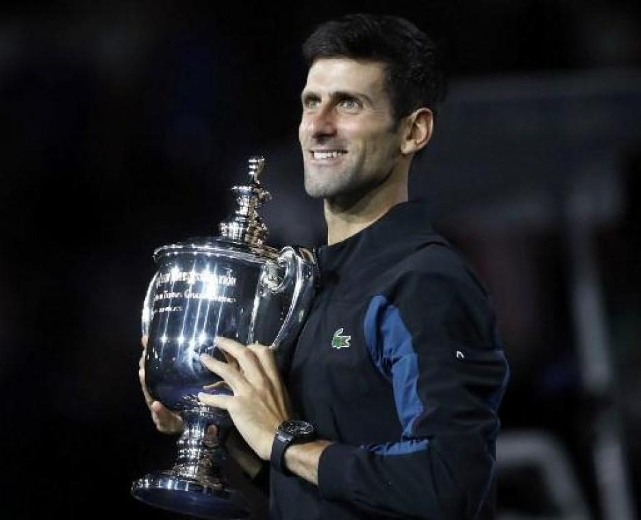 US Open - Novak Djokovic komt met veertiende grandslamzege naast Pete Sampras