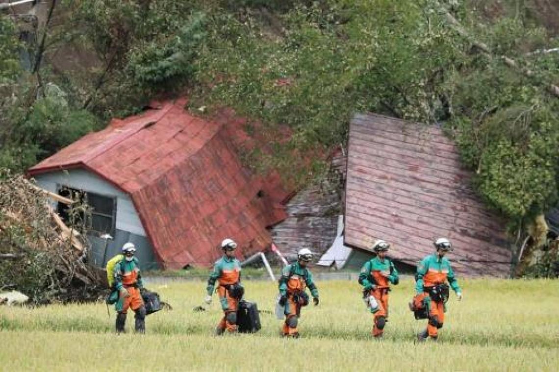 Dodental aardbeving Japan opgelopen tot 44, geen vermisten meer