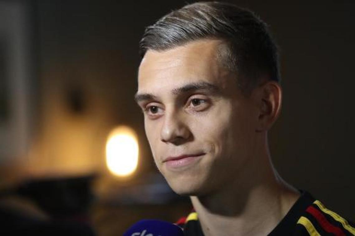 Rode Duivels - Leandro Trossard hoopte op eerste cap