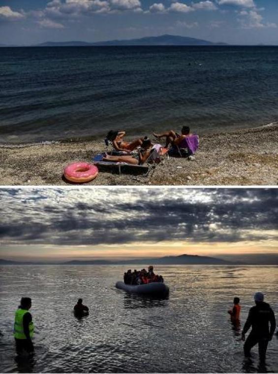 Griekenland houdt tientallen migranten tegen aan land en op zee