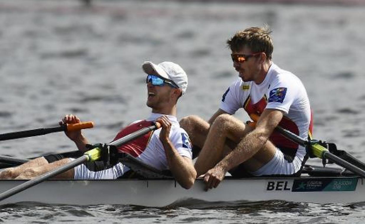 Tim Brys en Niels Van Zandweghe stoten vlot door naar finale in lichte dubbeltwee