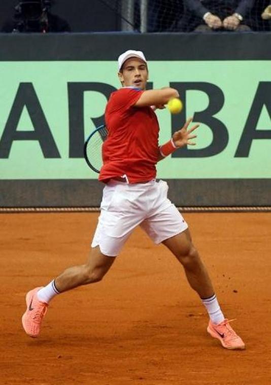 Borna Coric brengt Kroatië op voorsprong in halve finale tegen VS