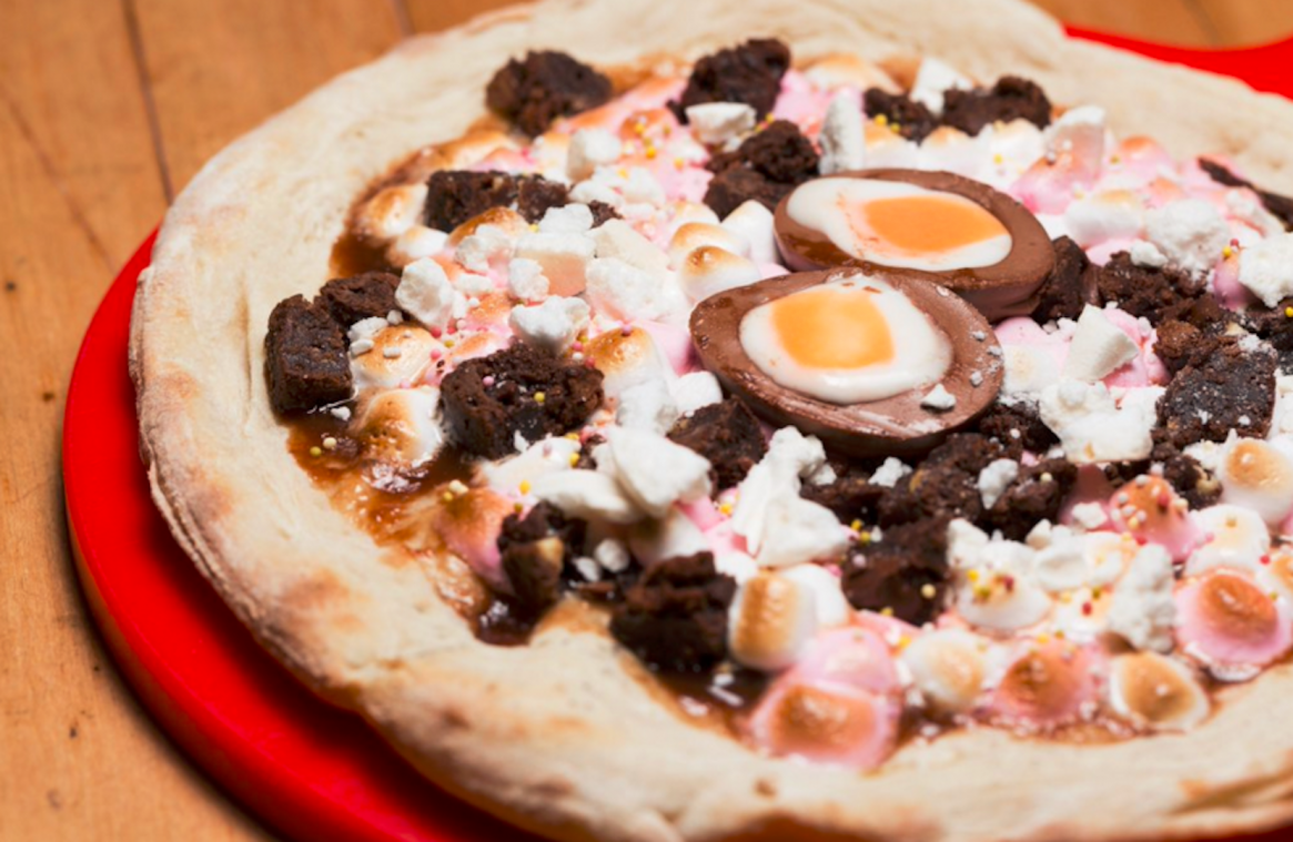 Pizzaketen komt op de proppen met 'paaspizza'
