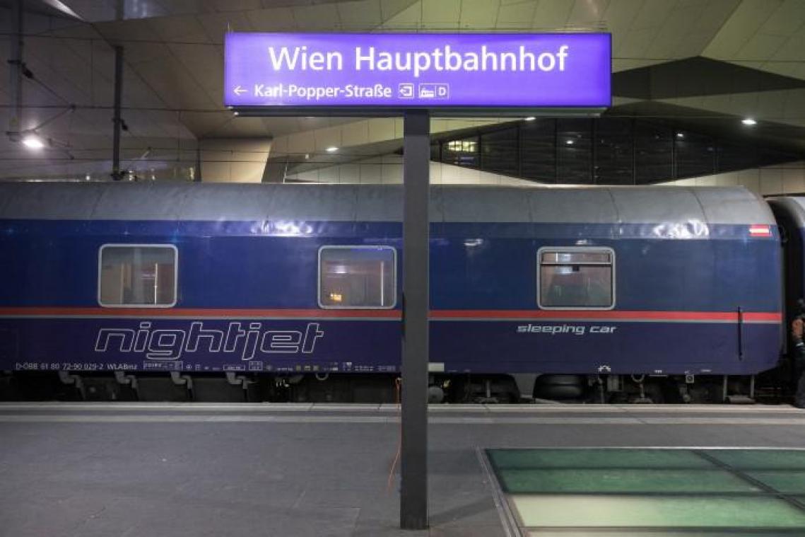 Nachttrein België-Oostenrijk rijdt vanaf komende week weer