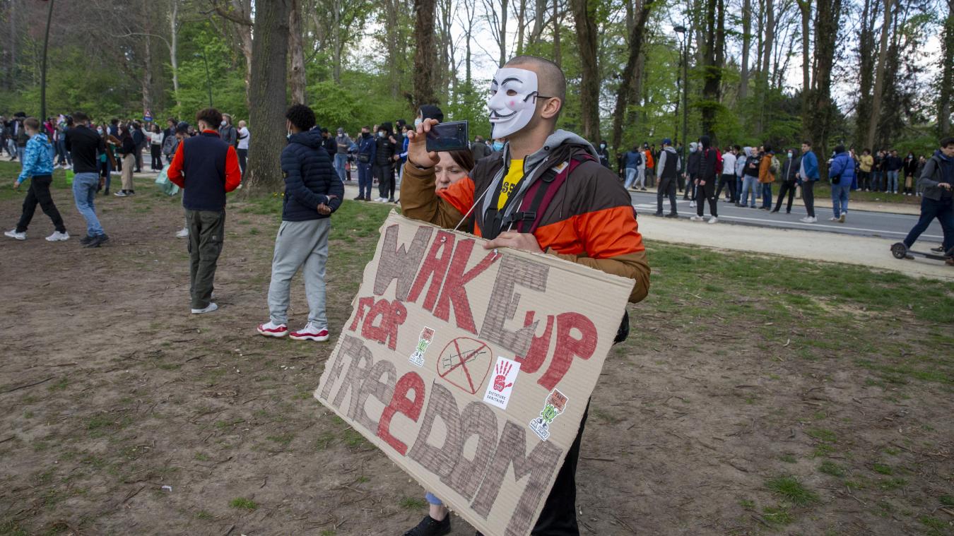 La Boum 3 en European Manifestation for Freedom palmen zaterdag Ter Kamerenbos in