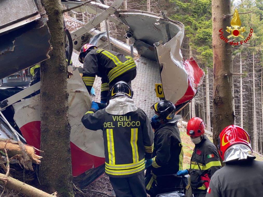 Ongeval met kabelbaan in Italië: twee verdachten vrijgelaten, derde in huisarrest