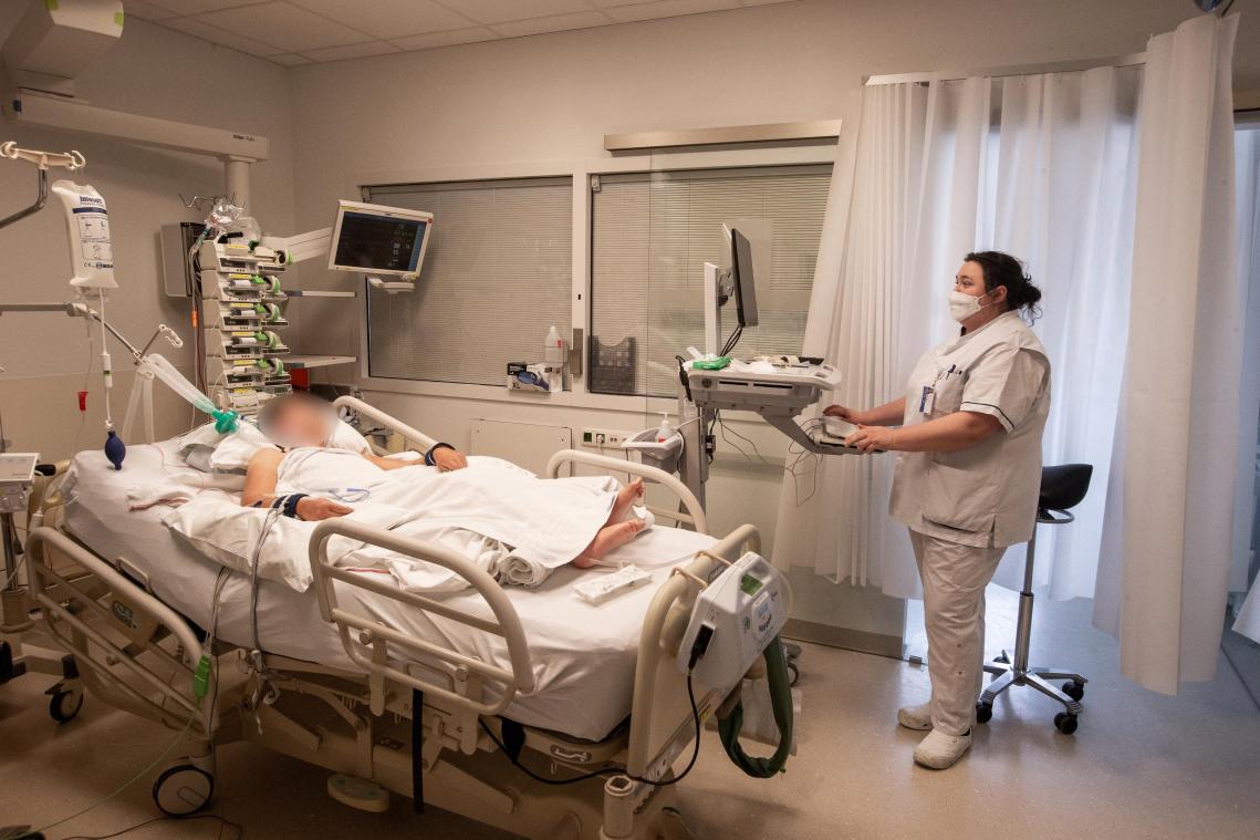 CORONACIJFERS. Nog 377 patiënten op intensieve zorg