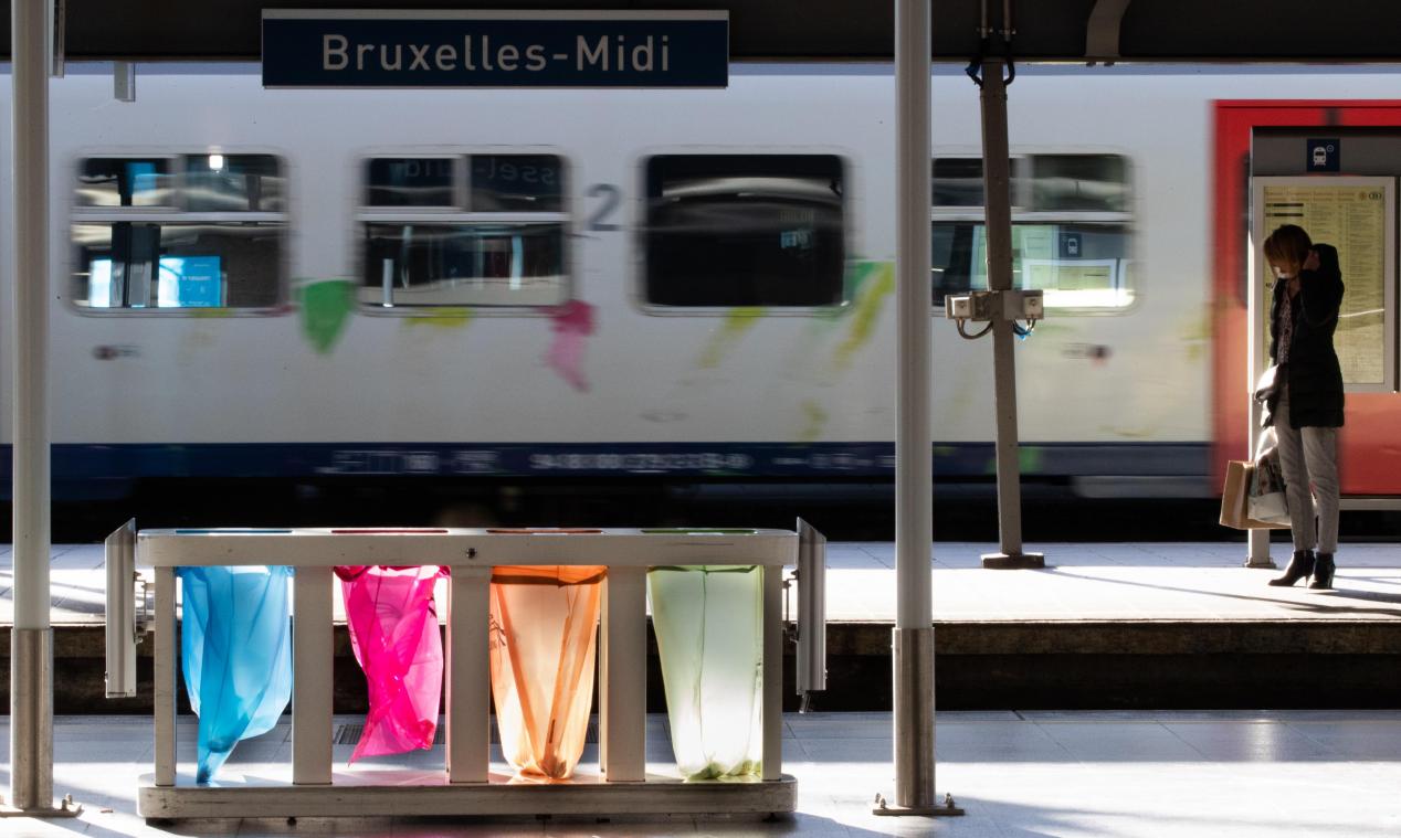 Slapende dakloze in brand gestoken aan Brussel-Zuid, verdachte opgepakt