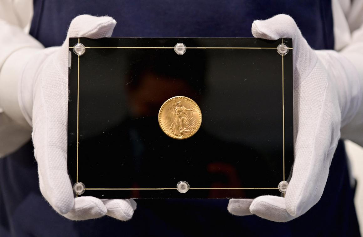 BIZAR. Amerikaanse gouden munt verkocht voor record van bijna 20 miljoen dollar