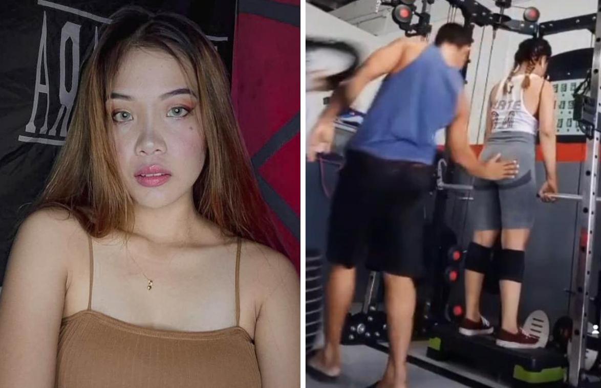 Vrouw wordt in fitness betast door sportcoach, maar die wist duidelijk NIET dat hij gefilmd werd... (video)