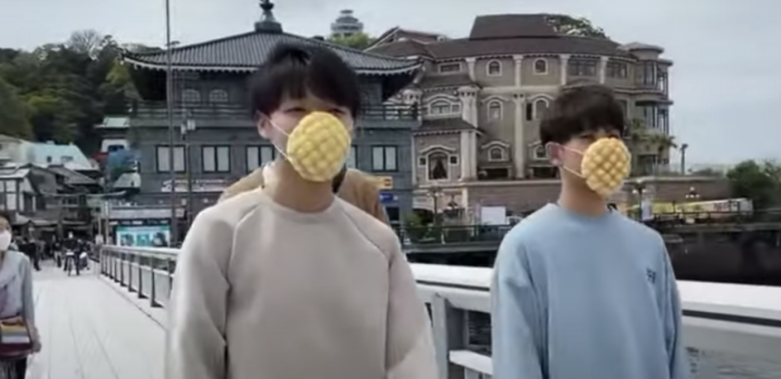 Dit eetbare mondmasker is dé hype in Japan (video)