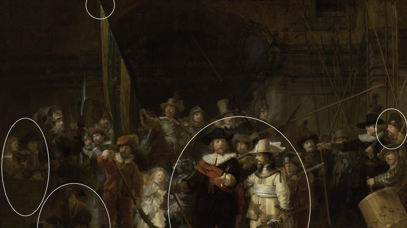 WOW. Schilderij De Nachtwacht voor even in oorspronkelijke grootte te zien