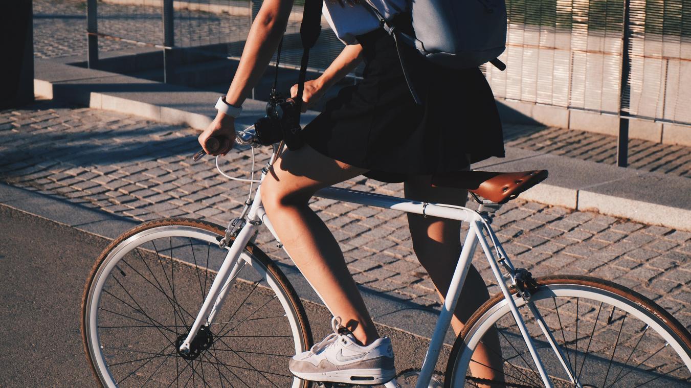 Meer vrouwen en meer kinderzitjes op de fiets in Brussel