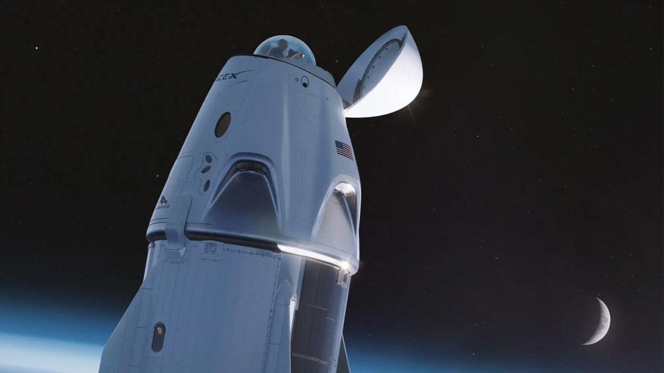Het beste uitzicht in SpaceX’s ruimteschip Crew Dragon heb je vanop... toilet