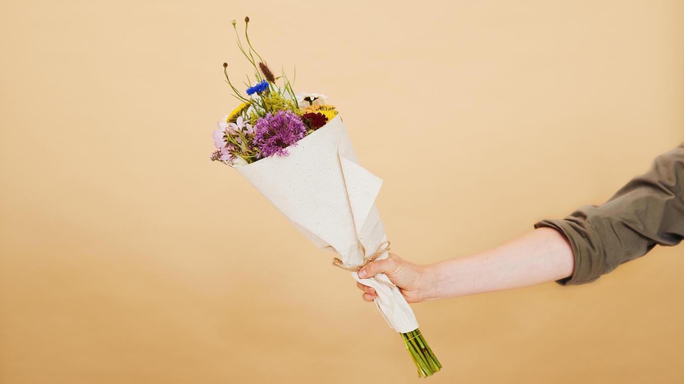 Zeg het met biologische bloemen: Bloomons bioboeket is terug