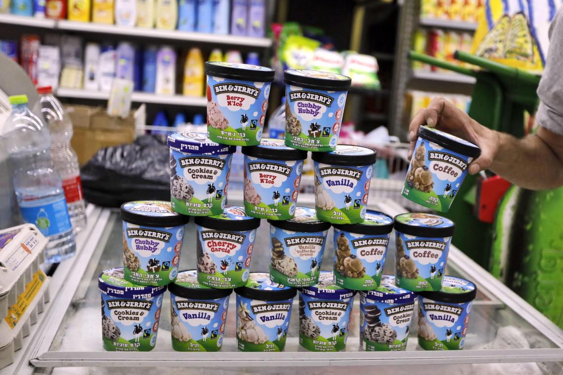 Ben & Jerry’s stopt ijsverkoop in bezette Palestijnse gebieden, Israël woedend