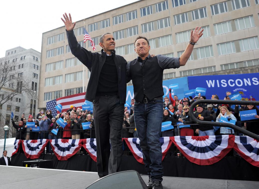 Bruce Springsteen en Barack Obama brengen samen boek uit