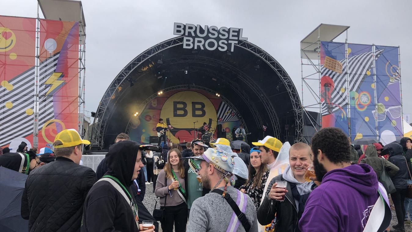 Studentenfestival Brussel Brost gaat door met 10.000 studenten en zonder beperkingen