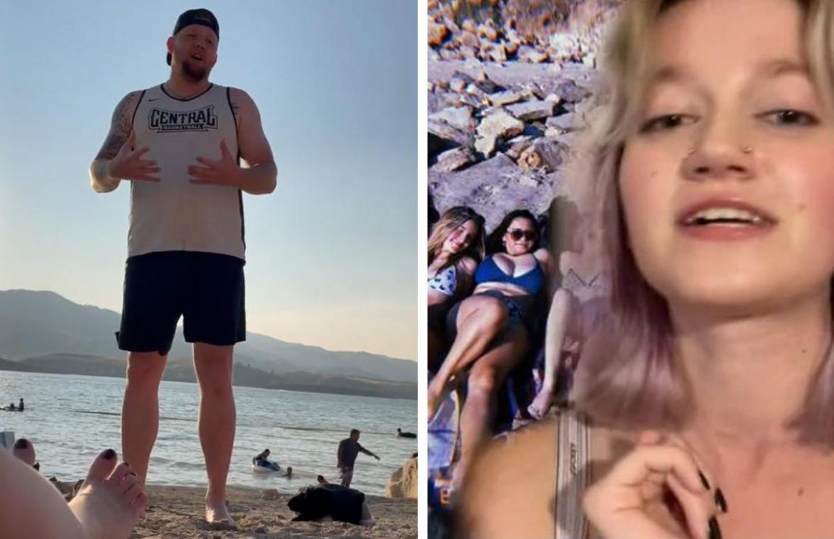 Man stoort zich aan ‘ongepaste’ outfit van vrouwen op strand: «Er zijn hier kinderen» (video)