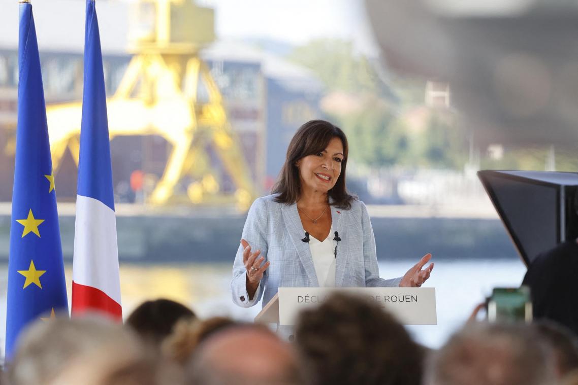 Socialistische burgemeester van Parijs Anne Hidalgo kandidaat voor presidentschap