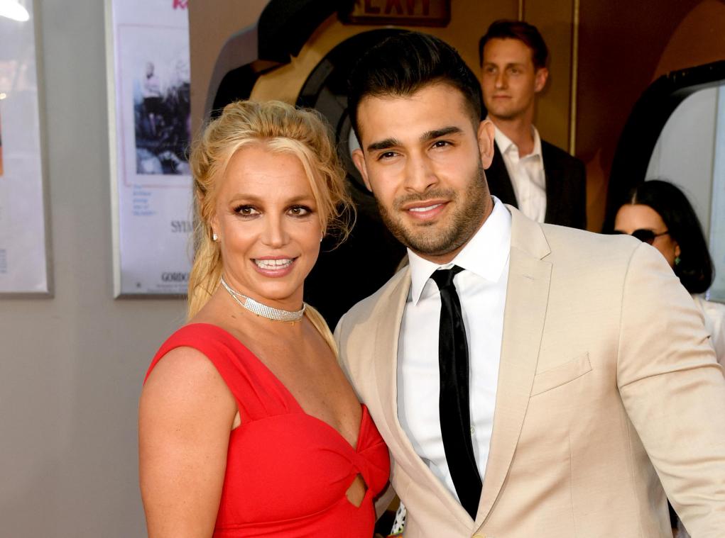 Britney en Sam Asghari.