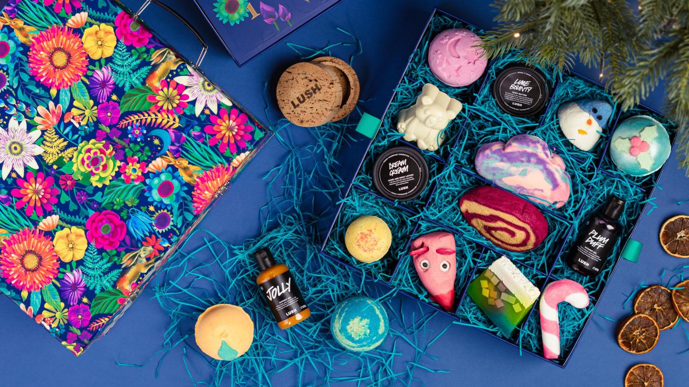 Oktober is net begonnen, maar daar is de kerstcollectie van Lush al