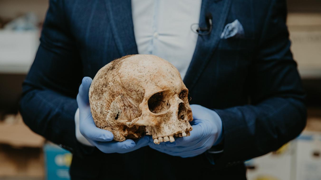 Antropomorfe graven ontdekt bij opgravingen in Brugge