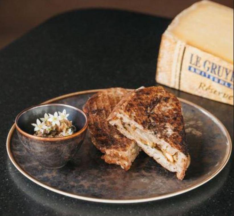 Van deze croque-monsieur op sterrenniveau heb je nog geen kaas gegeten