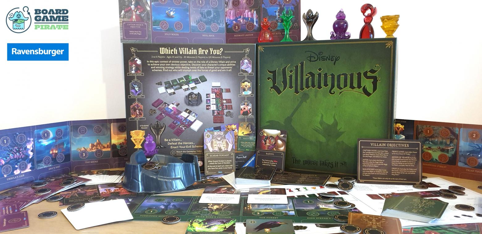 GAMES. ‘Villainous’: slecht zijn voelde nog nooit zo goed