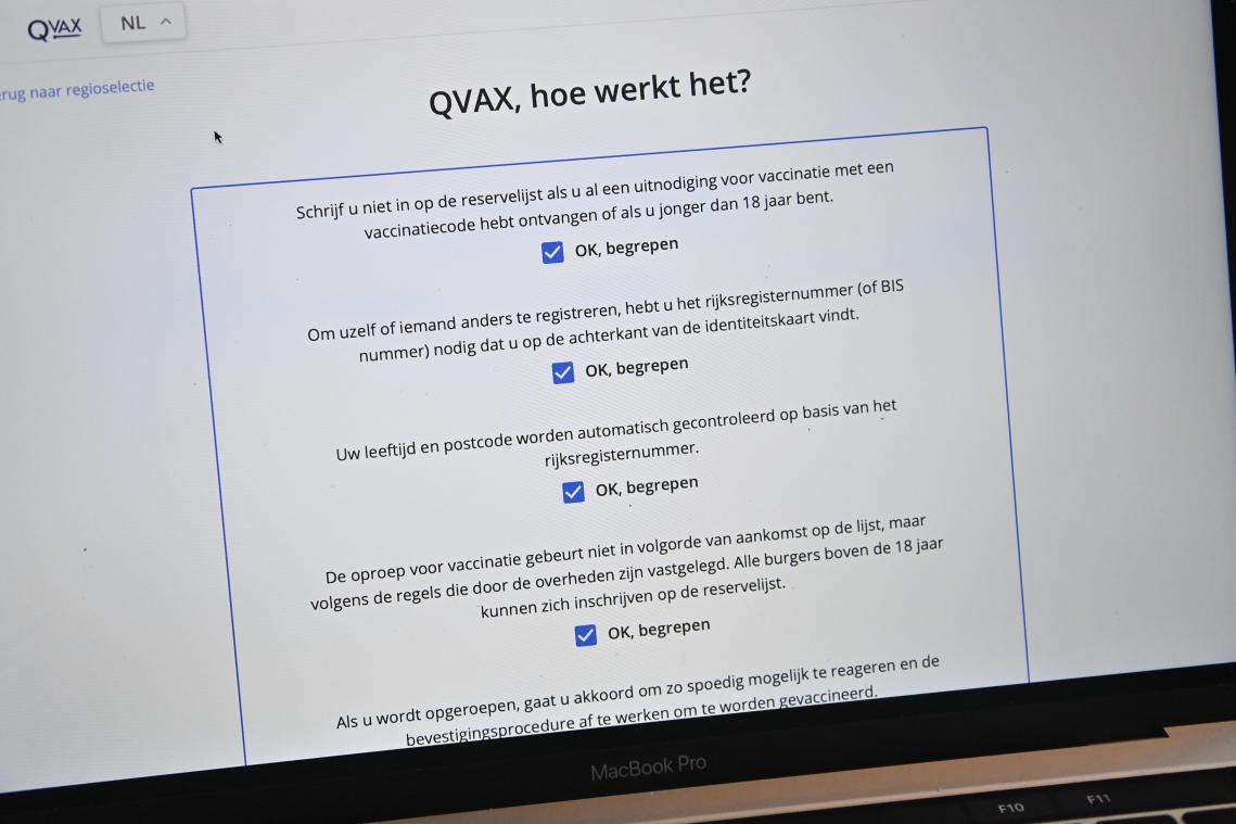 Reservelijst QVAX werkt opnieuw na valse start